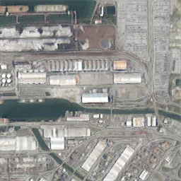 Generated 2.5 m preview of the KOPER 00 area