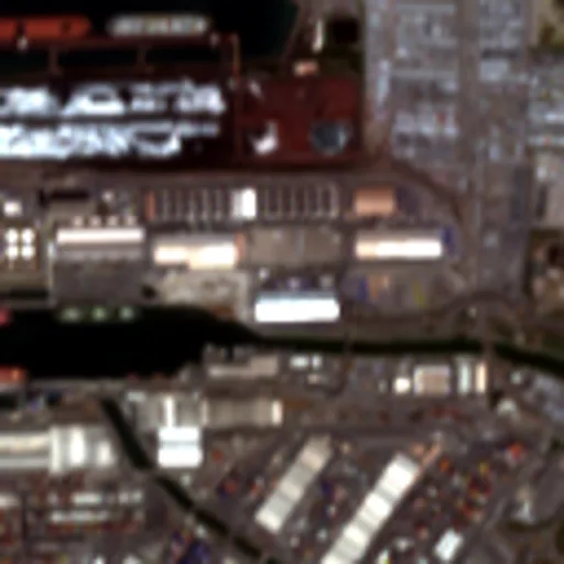 Sentinel-2 pass over the Port of Koper at 10 m